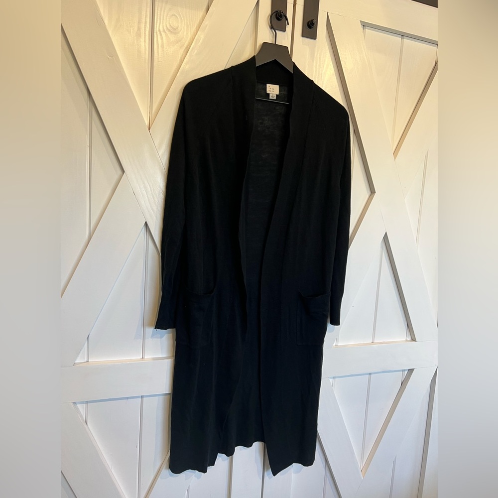 🖤long cardigan
